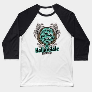 Hallandale Beach, Florida - Beach City Baseball T-Shirt